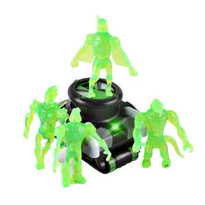 Ben 10 Toy Medium Projector Child Watches Style Projector Kids Watch Japan Genuine Ben10 Watches Action Model Children Toy Wrist