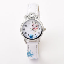 Load image into Gallery viewer, New Style Princess Elsa Child Watches Cartoon Anna Crystal Princess Kids Watch For Girls Student Children Clock Wrist Watches