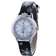 Load image into Gallery viewer, New Style Princess Elsa Child Watches Cartoon Anna Crystal Princess Kids Watch For Girls Student Children Clock Wrist Watches