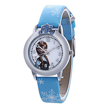 Load image into Gallery viewer, New Style Princess Elsa Child Watches Cartoon Anna Crystal Princess Kids Watch For Girls Student Children Clock Wrist Watches