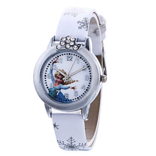 Load image into Gallery viewer, New Style Princess Elsa Child Watches Cartoon Anna Crystal Princess Kids Watch For Girls Student Children Clock Wrist Watches