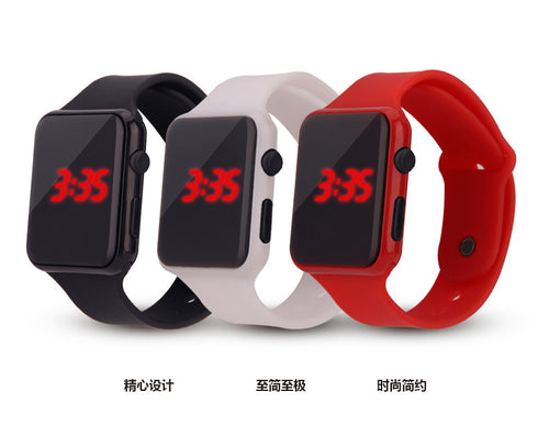 Children 2019 Fashion Watch Colorful LED Boy Girl Electronic Student Sport Watches Kids Clock Digital Wristwatch Watch